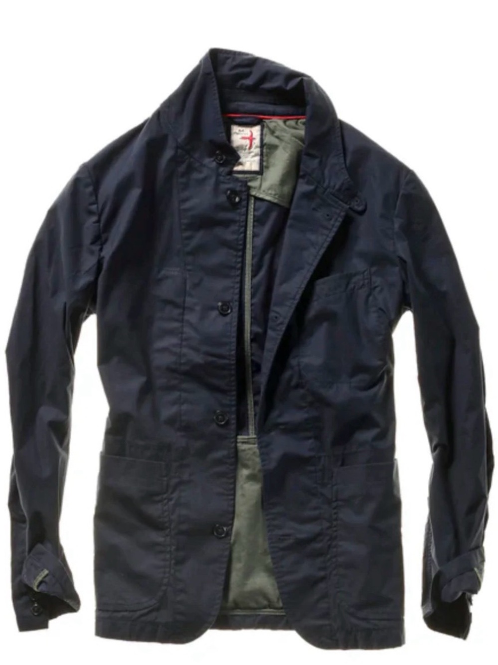 Relwen Flyweight Flex Blazer In Navy Blue Size Small Huckberry